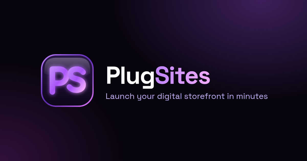 Terms · PlugSites